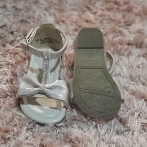 Toddler blush dress sandals.